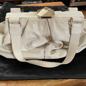 Vintage white Escada Purse